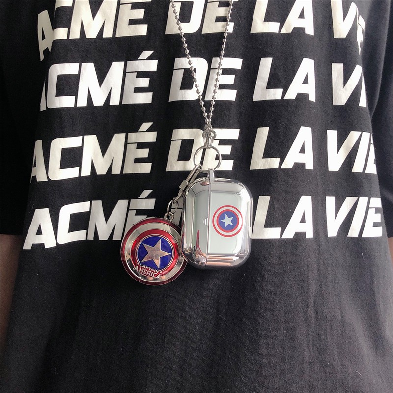 Ốp Bảo Vệ Hộp Đựng Tai Nghe Airpods 1 / 2 Hình Iron Man Thor Xinh Xắn | BigBuy360 - bigbuy360.vn