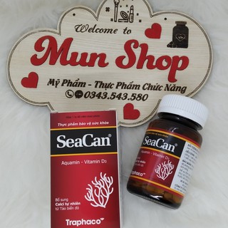 [CHÍNH HÃNG] Viên uống SeaCan bổ sung calci cho xương chắc khỏe