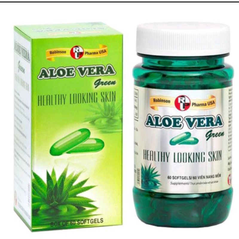 viên uống Nha Đam xanh Aloe Vera Green