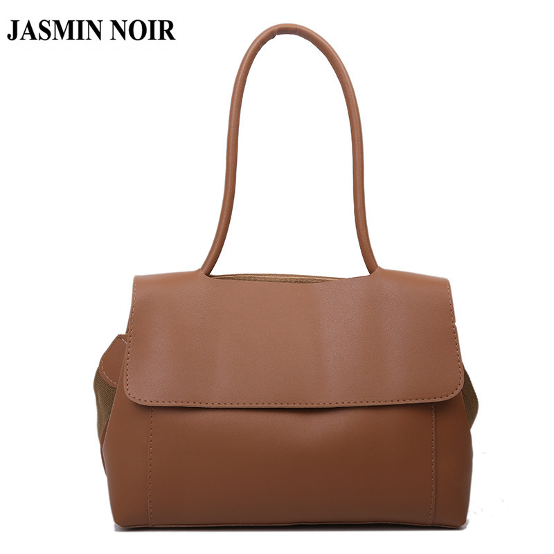 Túi Xách Nữ Jasmin Noir Làm Bằng Da Pu Thiết Kế Hình Vuông Phong Cách Thời Trang Retro
