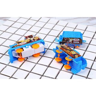 Đoàn Xe Lửa Thomas Chạy Pin - Đồ Chơi Xe Lửa Lắp Ráp Đường Ray Cho Bé (Không Kèm Pin) 02012