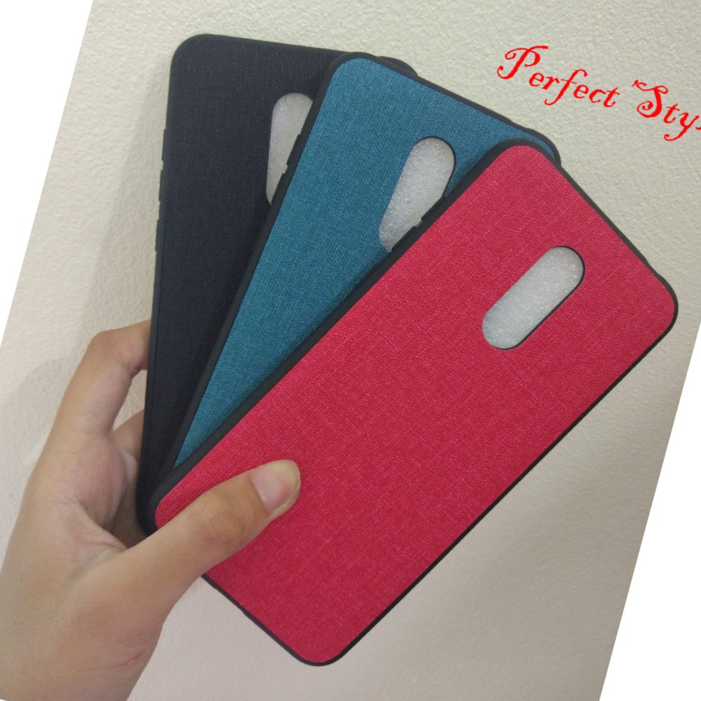 Ốp lưng Xiaomi Redmi 5 plus vân vải jean bắt mắt sành điệu