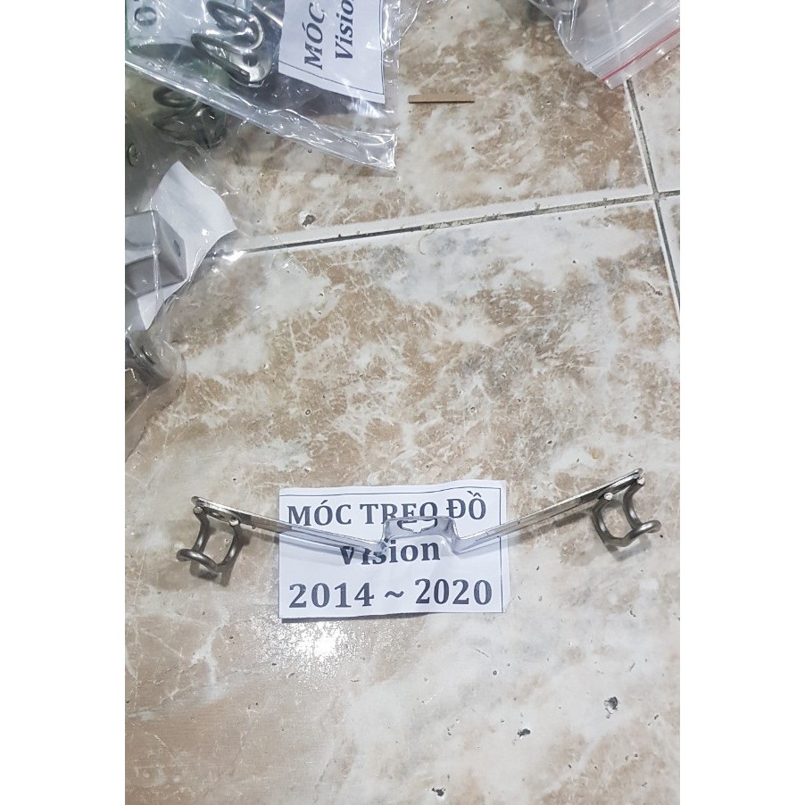 MÓC GIỮA TREO ĐỒ GẮN VISION 2014 - 2020 INOX