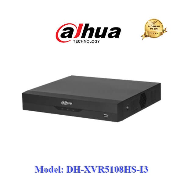 Đầu ghi hình 8 kênh Dahua DH-XVR5108HS-I3 , hỗ trợ camera HDCVI/TVI/AHD/Analog/IP