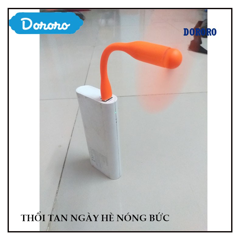 [THỔI BAY NÓNG GẮT] Quạt mini USB, quạt usb mini, quạt usb hà nội, quạt usb mini 2 cánh, quạt usb cầm tay- DORORO