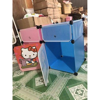 Tủ ghép đầu giường Đôremon