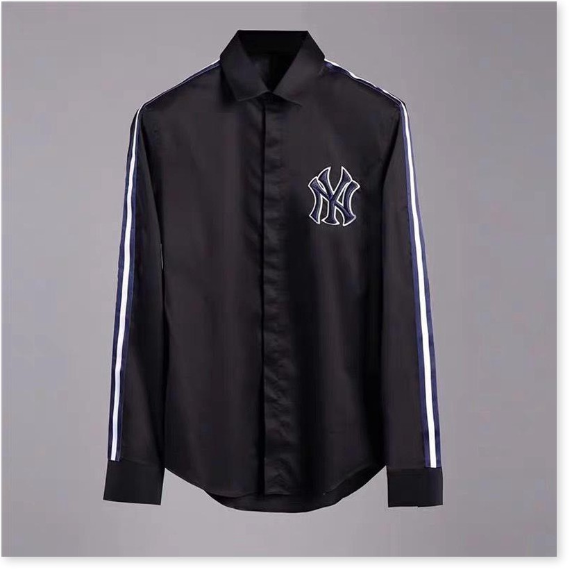 Áo Sơ Mi Nam Cao Cấp Đen Trơn Phong Cách Công Sở Lịch Lãm HP