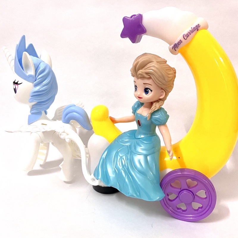 🌈 Lồng Đèn Trung Thu Cho Bé, Đèn Lồng Pony chở Công Chúa Elsa Bạch Tuyết Cầm Tay Có Nhạc Giá Rẻ Mẫu Mới 2022 🌈