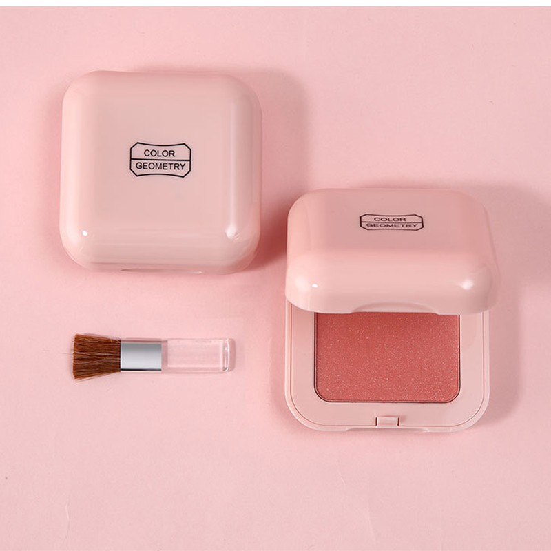 Cheek Color, Mini Portable Matte Blush Shading Powder Beauty Makeup Cosmetic for Wife Girlfriend