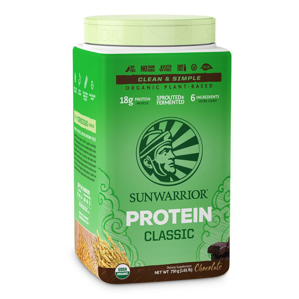 Bột Protein Thực Vật Hữu Cơ SunWarrior 750g