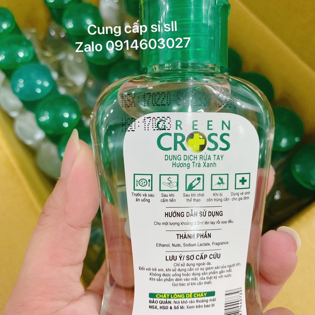 <CHÍNH HÃNG>NƯỚC RỬA TAY KHÔ GREENCROSS DIỆT KHUẨN | BigBuy360 - bigbuy360.vn
