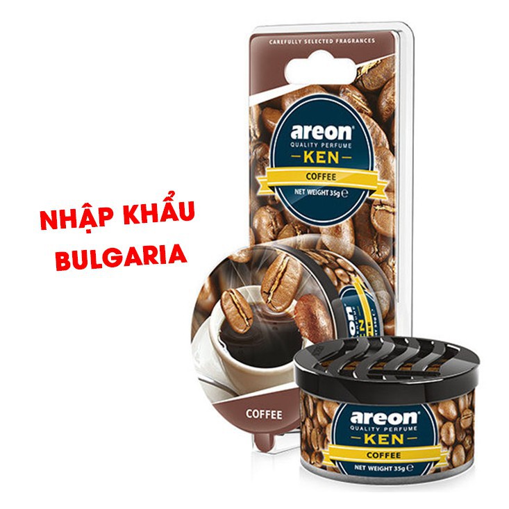 Phụ kiện ô tô [XẢ KHO], sáp thơm areon cao cấp - Hàng chính hãng nhập khẩu Bulgaria cho hương thơm ngát