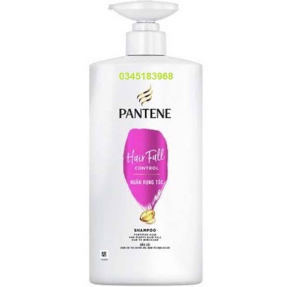 Dầu Gội Pantene Hair Fall Control Shampoo Ngăn Rụng Tóc 650ml
