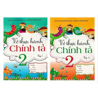 Sách - Combo Vở Thực Hành Chính Tả Lớp 2