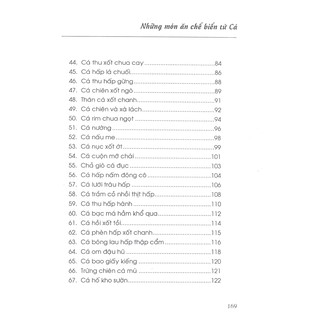 Những Món Ăn Chế Biến Từ Cá