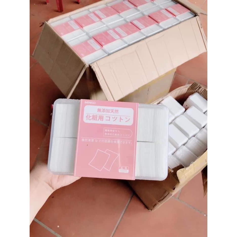 Bông tẩy trang nhật 1000 miếng