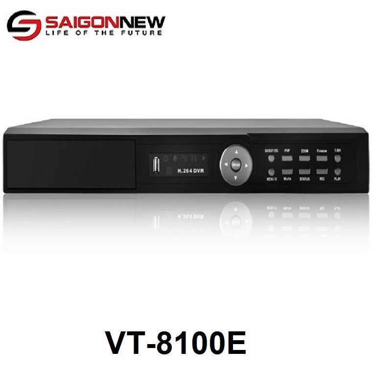 Đầu ghi hình H.264 8 kênh chuẩn 2CIF VANTECH VT-8100E