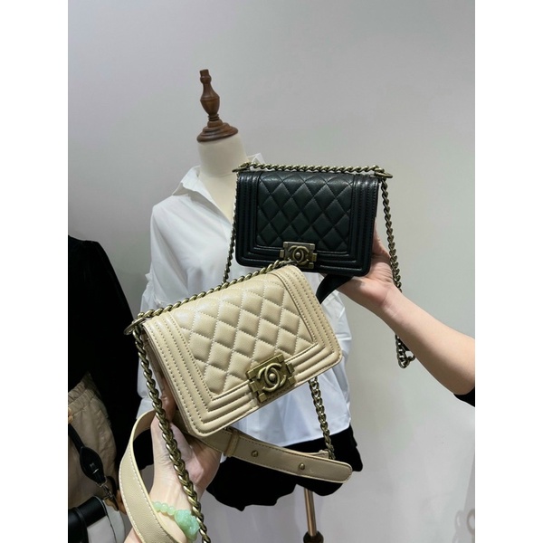 Túi đeo chéo, đeo vai size 25 chất da hạt, cầm nặng tay