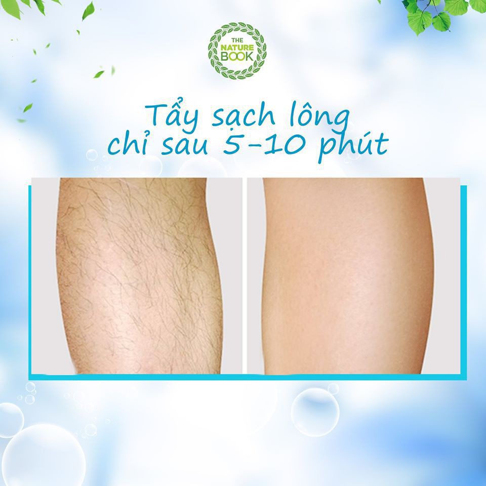 Kem Tẩy Lông The Nature Book Comfort Hair Removal Cream