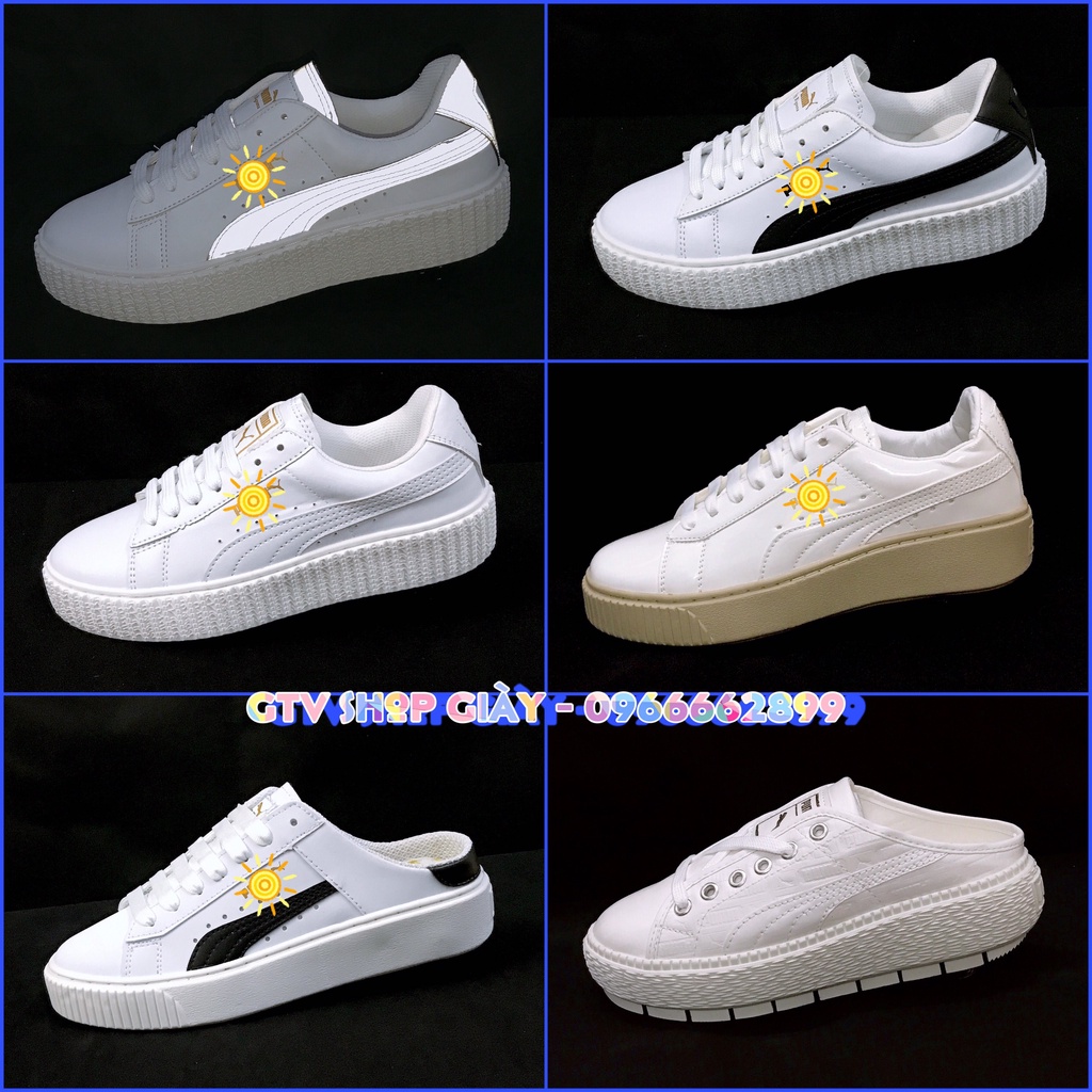 Tặng Hộp, Bill & Tặng thêm 1 bộ dây - Giày thể thao sneaker và Sục nữ 𝐏𝐮𝐦𝐚 cao cấp, mẫu HOTTREND, size 36-39. .