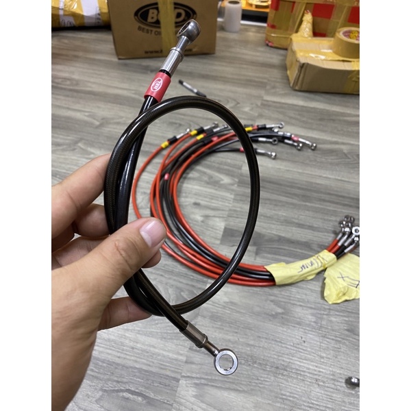 Dây dầu hell bấm 2 đầu inox chất lượng