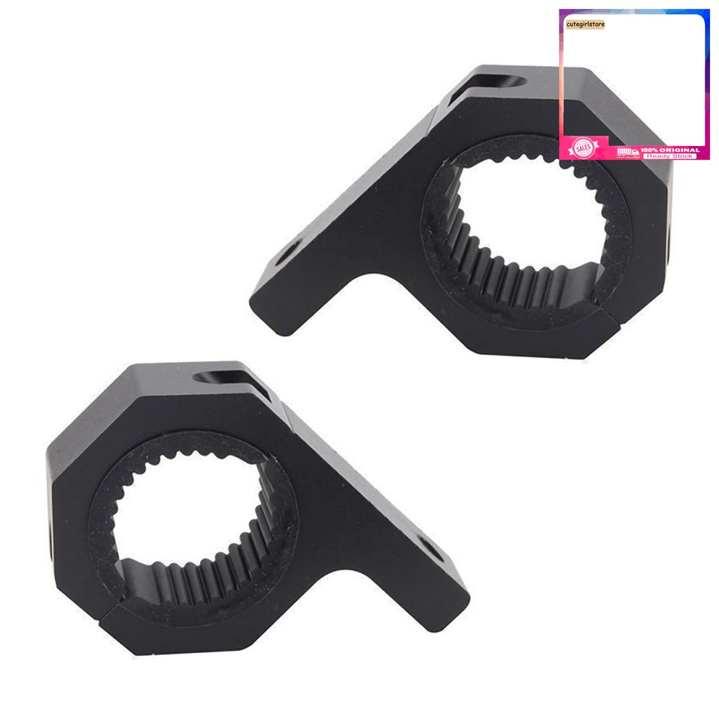 1 Cặp Giá Đỡ Đèn Pha 1.25 Inch 30MM Chất Lượng Cao Cho Xe Hơi / Xe Máy