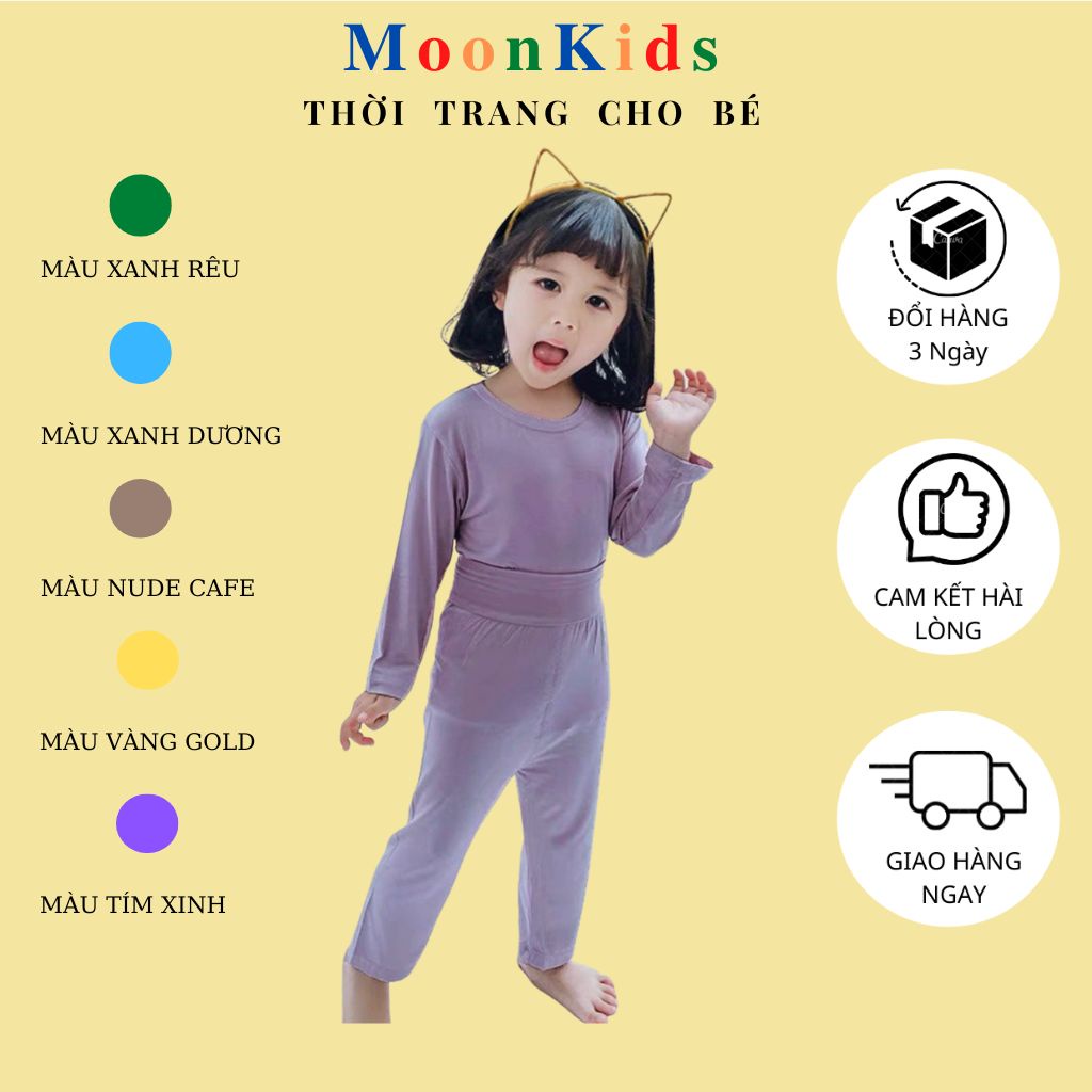 Bộ Thun Lạnh Cho Bé 💖THUN LẠNH 100% 💖sờ là sướng nhìn là thích, dành cho bé trai bé gái từ 5-18kg có sẵn