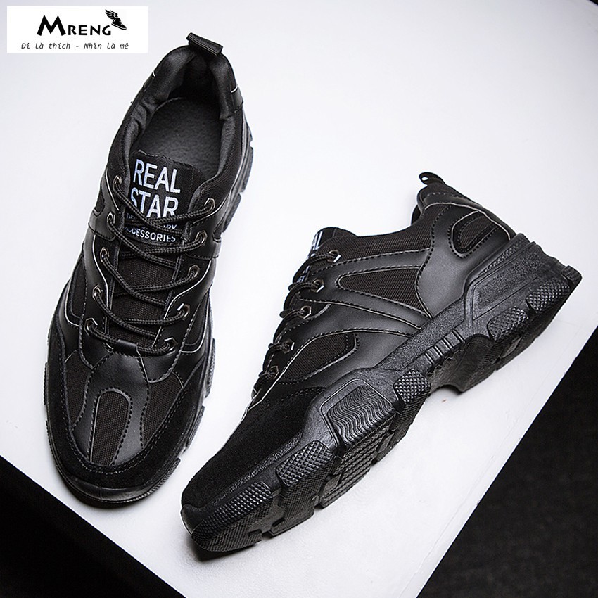 Giày Sneaker Nam Cao Cấp 2019 (freeship) - MRENG REAL STAR