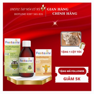Siro Vitamin Tổng Hợp PENTAVITE Úc cho bé Penta-vite