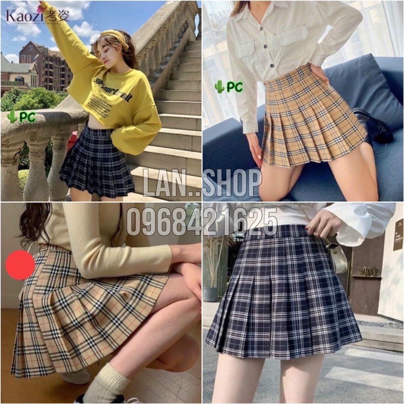 Chân Váy Xếp Ly Hàn Quốc Kiểu Dáng Nữ Sinh | BigBuy360 - bigbuy360.vn