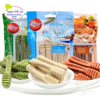 Bánh thưởng cho chó - Xương sạch răng Orgo cho chó_vị bò_túi 6 xương