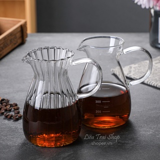 Bình cà phê bình chia phục vụ cafe bình chứa cà phê coffee server 500ml