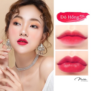 💄SON MIA CHÍNH HÃNG - #06 ĐỎ HỒNG🌹