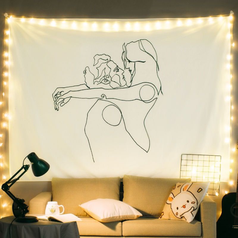 Thảm vải treo tường trang trí nhà cửa độc đáo