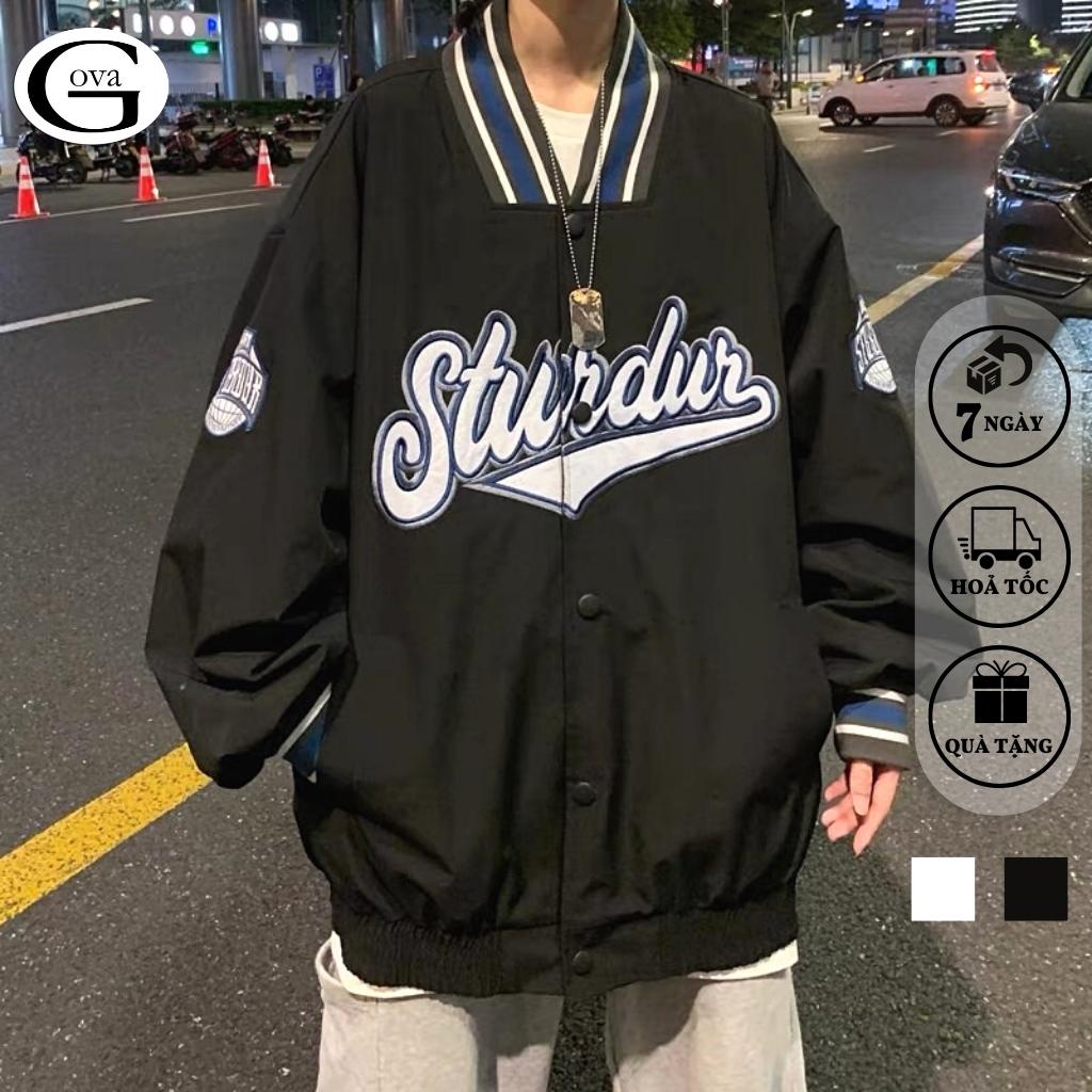Áo Bomber Jacket Dù 2 Lớp STURDUR Unisex Nam Nữ GOVA