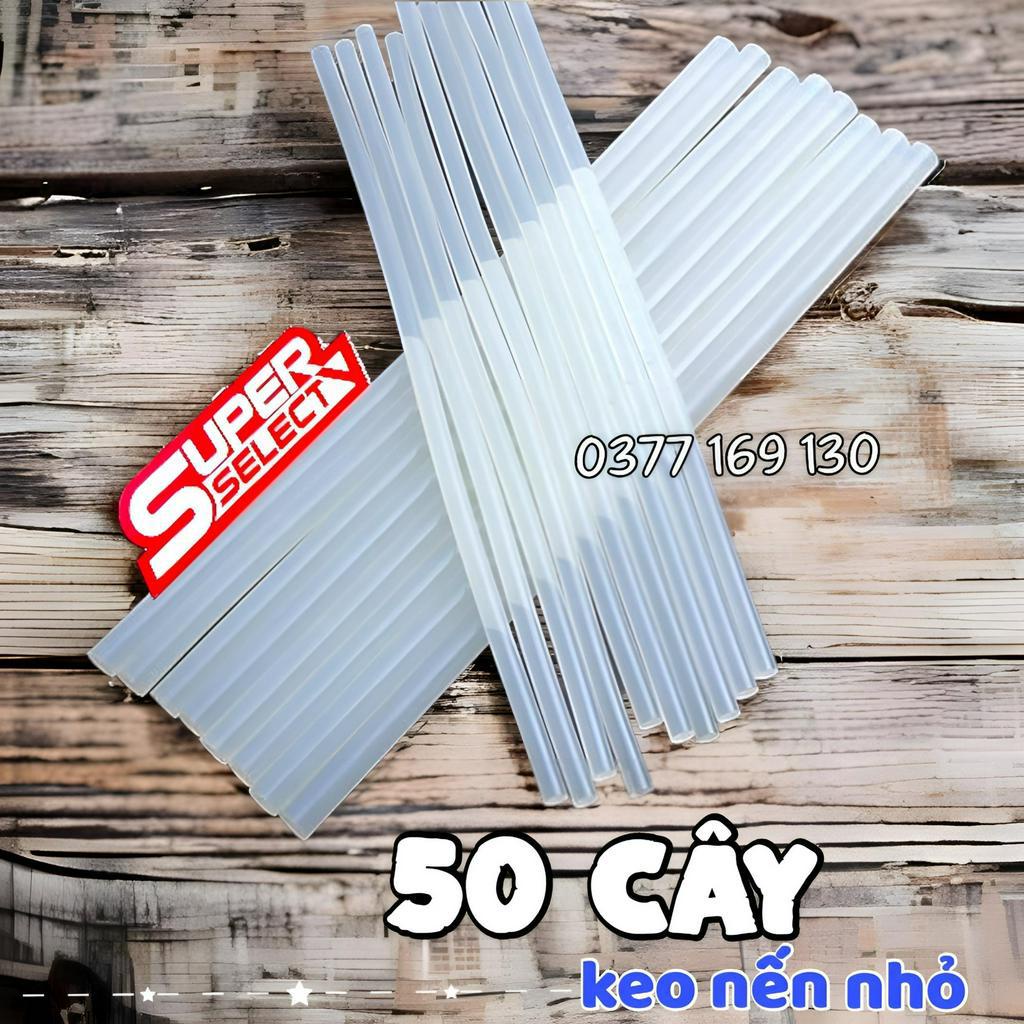 Súng băn keo nến nhỏ súng bắn keo silicone nhỏ Vân Sơn 20w