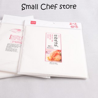 Giấy thấm dầu ăn Udilife 20x22cm loại 50 tờ