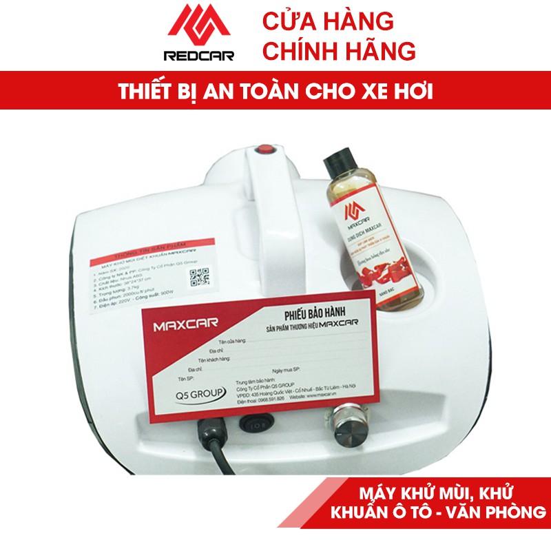 Máy Khử Mùi - Máy Khử Khuẩn Maxcar Chuyên Dụng Cho Ô Tô Văn Phòng Gia Đình