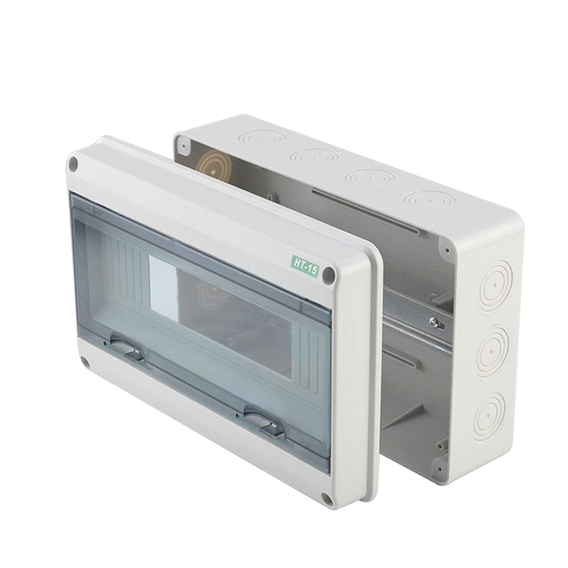 Hộp Phân Phối Dây Điện Bằng Nhựa ABS + PC Chống Thấm Nước 5 / 8 / 12 / 15 / 18 / 24 Chiều