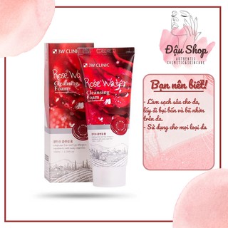 Sữa rửa mặt 3W Clinic Rose Water Cleansing Foam