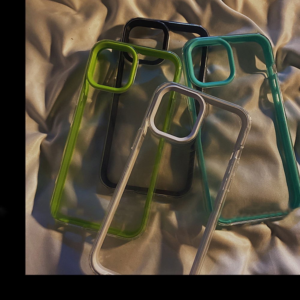 Ốp Điện Thoại TPU Mềm Chống Sốc 3 Trong 1 Cho Iphone 14 13 12 11 Pro Max X XR 8 7 Plus