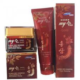 Sửa rửa mặt nhân sâm Hàn Quốc 120ml My Gold