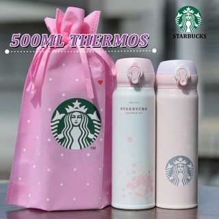 STARBUCKS Bình Nước Giữ Nhiệt 500ml Bằng Thép Không Gỉ 304 bình giữ nhiệt cao cấp