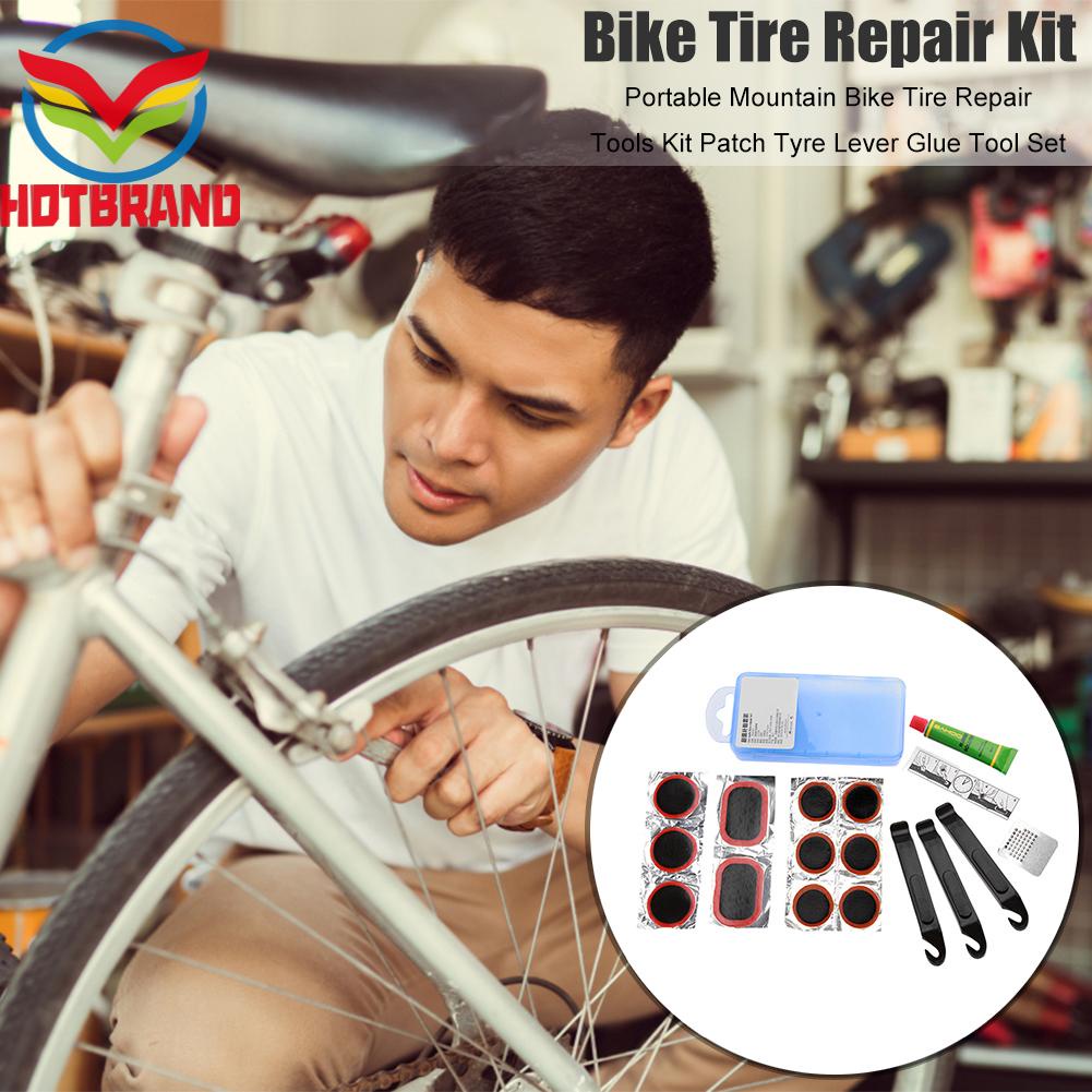 Bộ Dụng Cụ Vá Lốp Xe Đạp Leo Núi Tiện Lợi