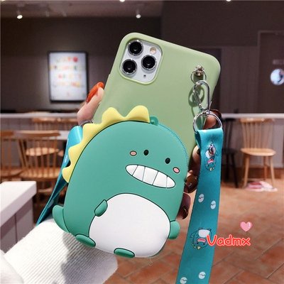 Ốp Điện Thoại Mềm Kèm Ví Hình Mickey Minnie Doraemon Stitch Dành Cho iPhone X XR XS Max 8 7 6 6s Plus