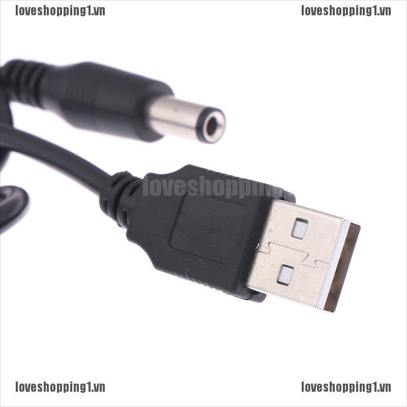 Cáp Sạc Chuyển Đổi Đầu Usb Sang Dc 5.5mm Tiện Dụng Cho Mp3 / Mp4