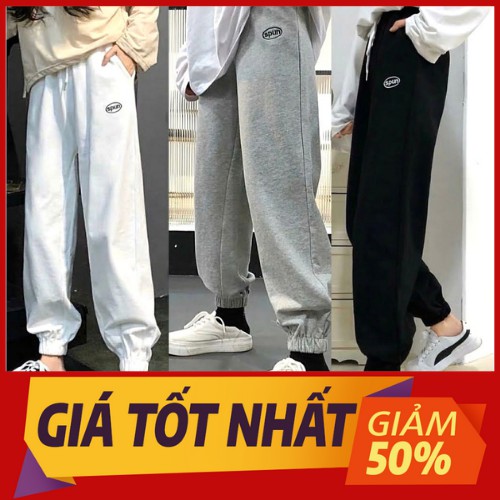 [Mã FAMAYWA giảm 10K đơn 50K] [Siêu rẻ Quần Jogger SPUN nỉ Unisex