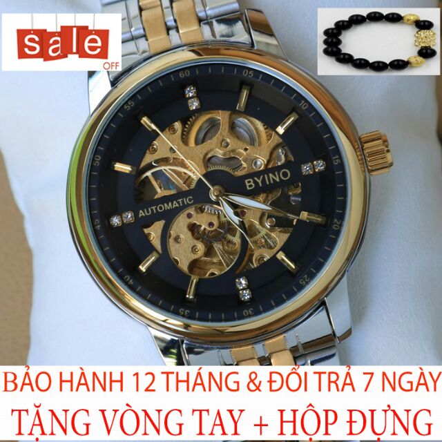 💥FREESHIP+TẶNG VÒNG TAY💥 Đồng hồ nam BYINO M1-Giảm 15K nhập [ DONG HO NAM ]-Ưu đãi mua đồng hồ nam t