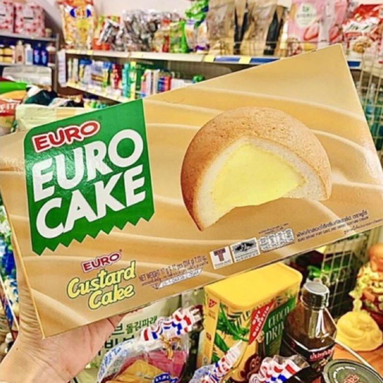 Bánh Trứng Thái Lan Euro Cake Hộp 12c
