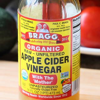 Giấm Táo hữu cơ Bragg 473ml